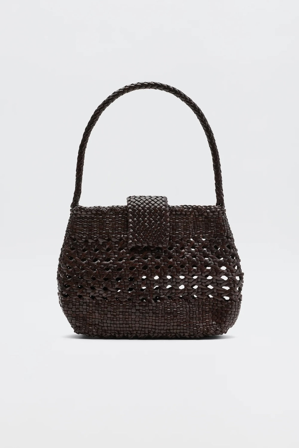 RIXO x Dragon Diffusion Amoria Bag in Dark Brown