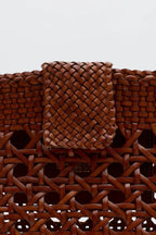 RIXO x Dragon Diffusion Lucine Bag in Tan