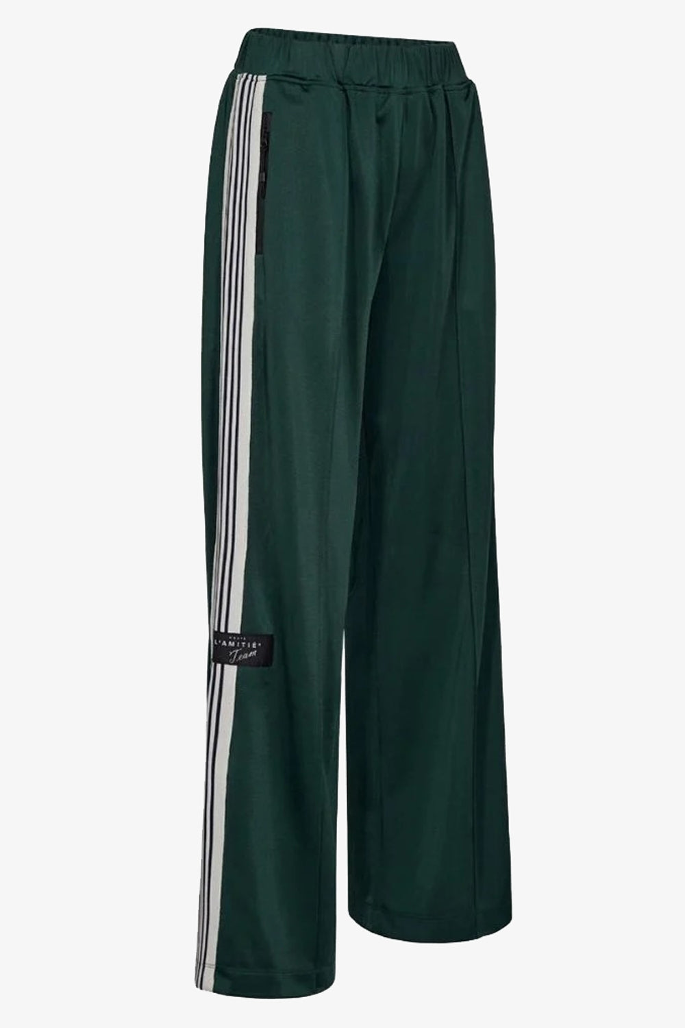 Baggy Track Pants in Sporty Green