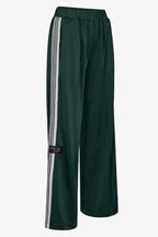 Baggy Track Pants in Sporty Green