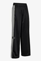 Baggy Track Pants in Black