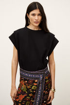 Pio Short Sleeved T-Shirt in Black