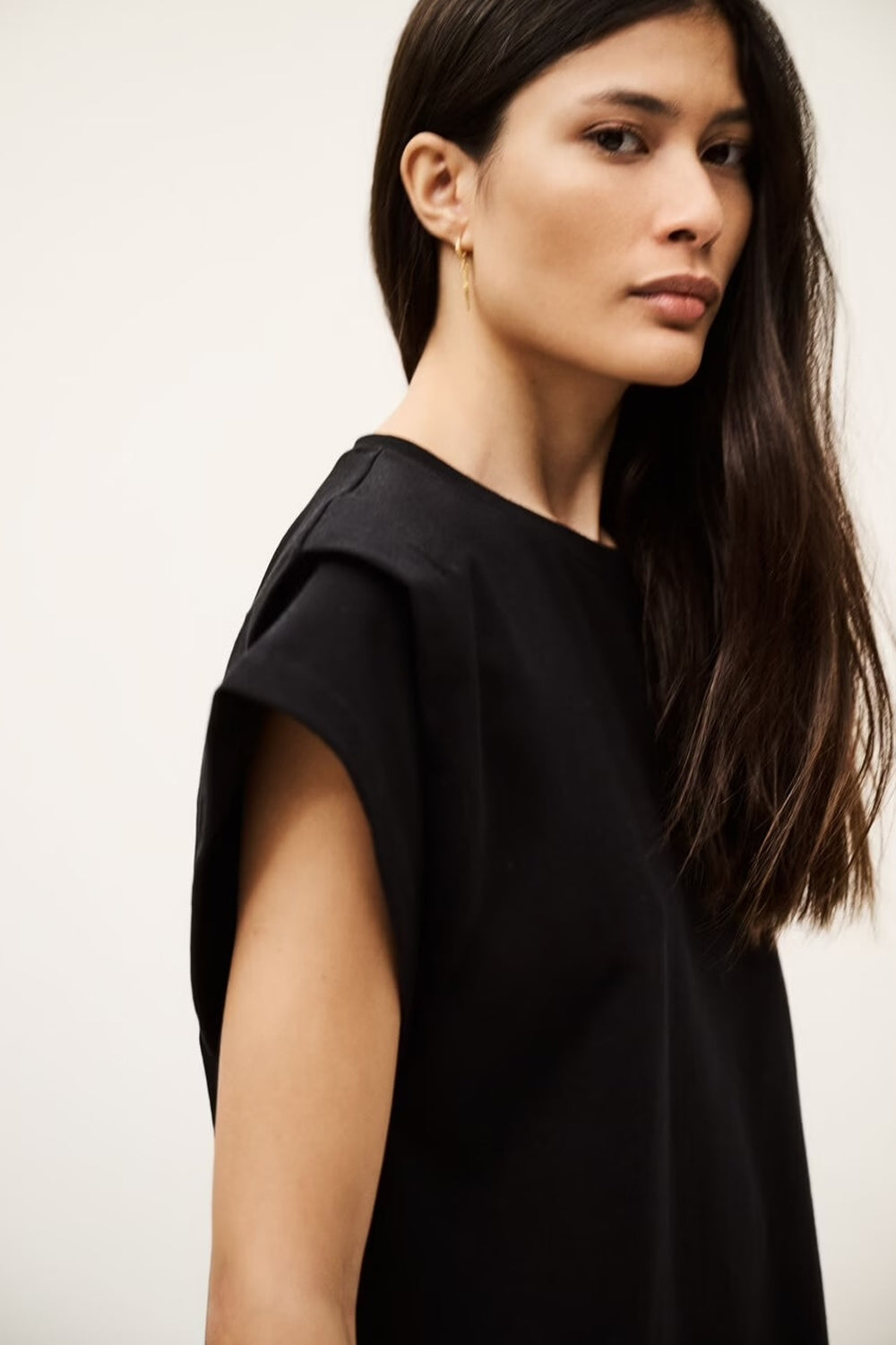 Pio Short Sleeved T-Shirt in Black