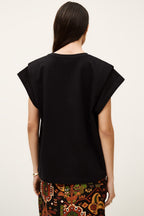 Pio Short Sleeved T-Shirt in Black