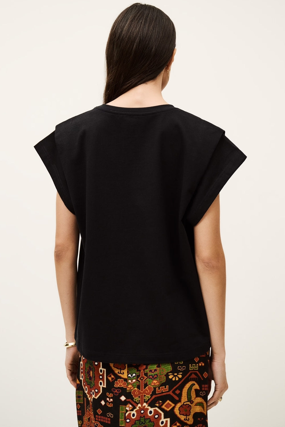 Pio Short Sleeved T-Shirt in Black