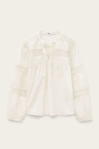 Nami Blouse in Ecru