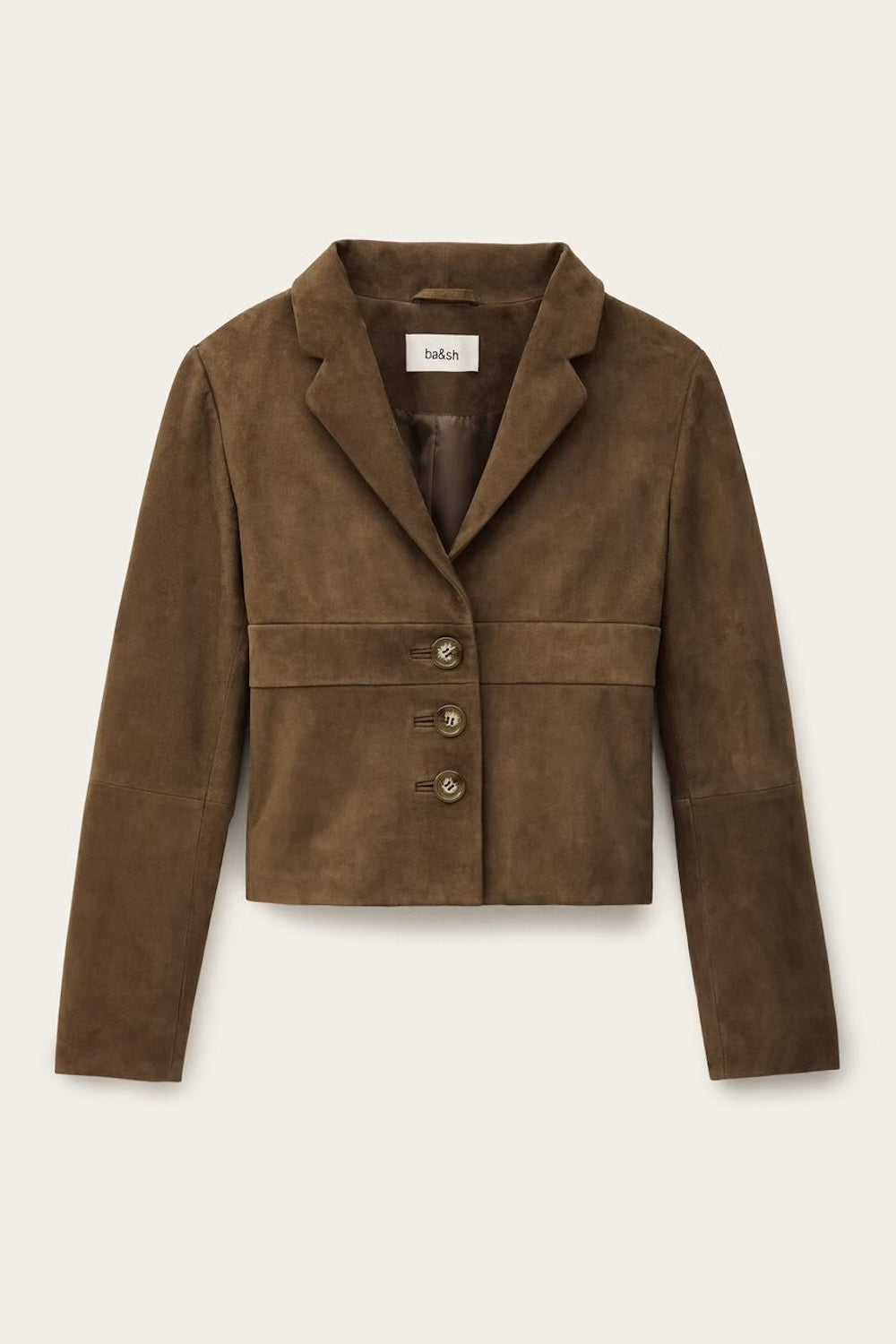 Morfeo Leather Jacket in Olive