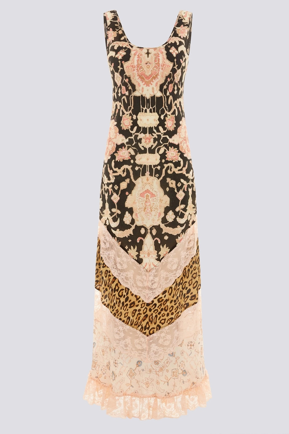 Desert Loom Silk Dress in Multi