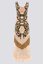 Desert Loom Silk Dress in Multi
