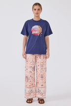 With The Band T-Shirt in Navy