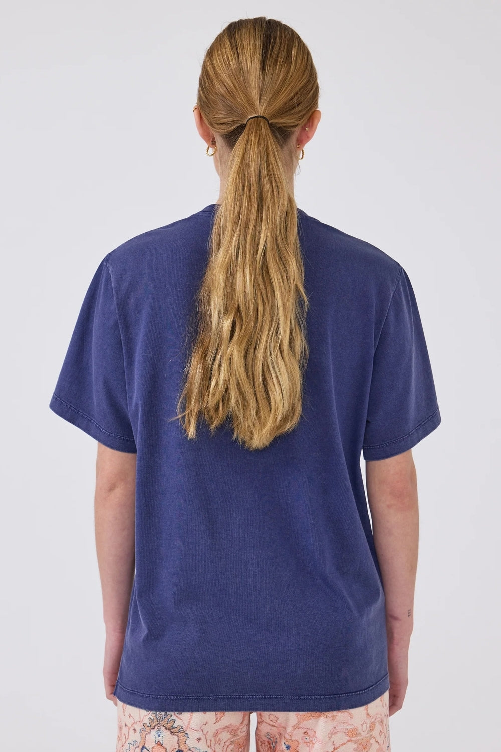 With The Band T-Shirt in Navy