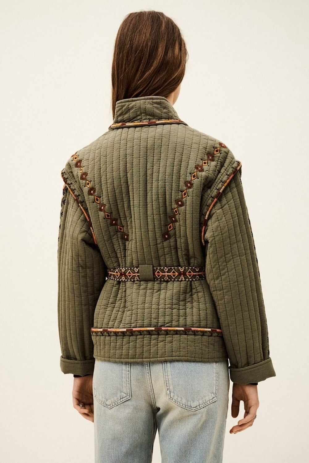 Cocoon Jacket in Kaki