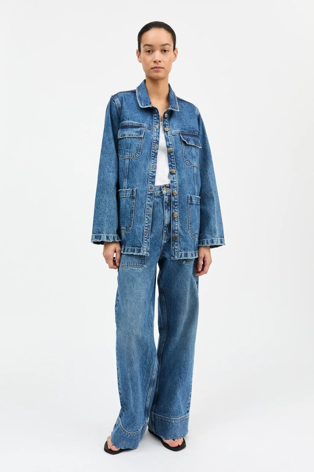 Margaux Slouchy Denim Shirt