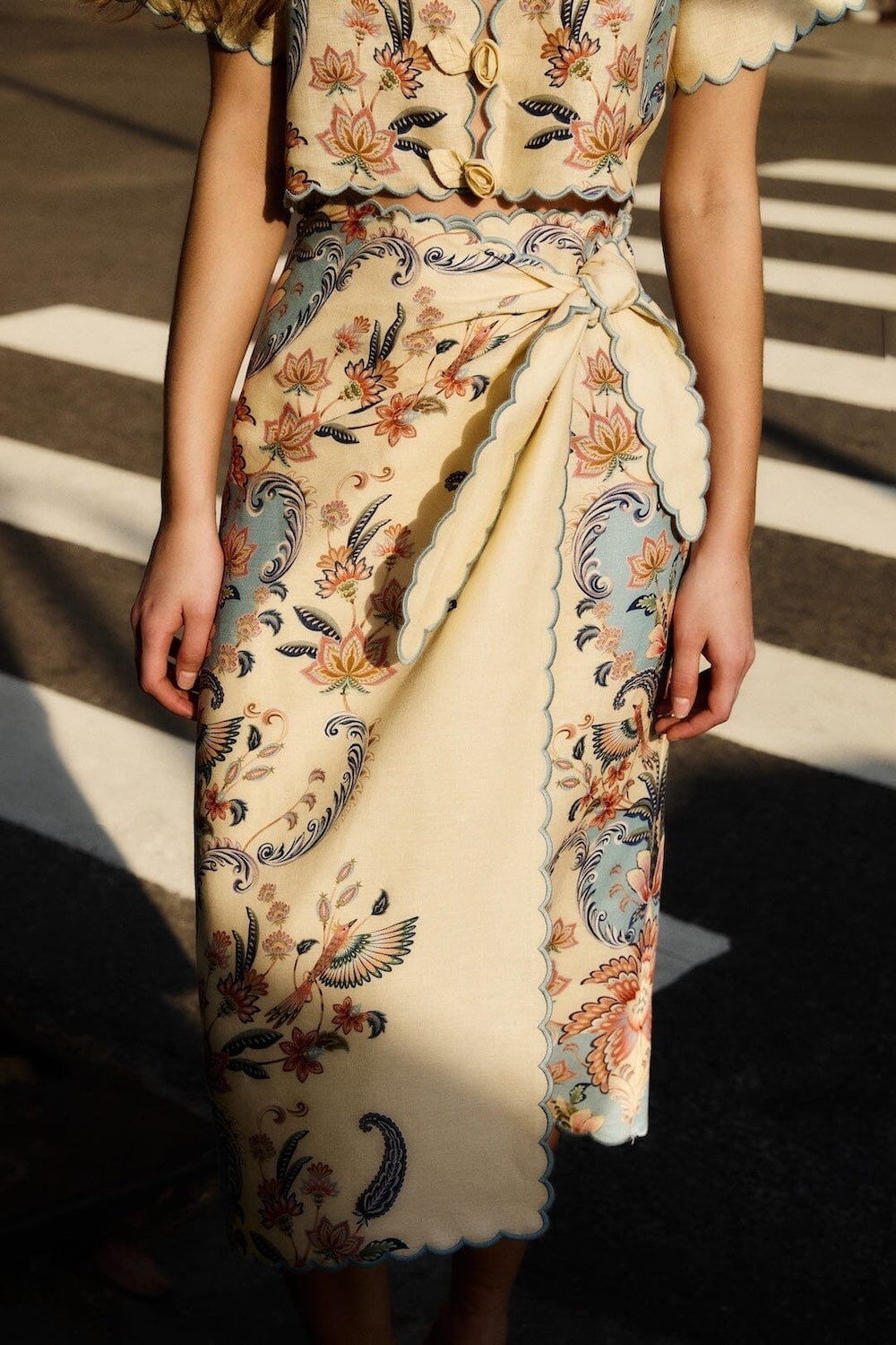 Boho Beauty Butter Midi Skirt