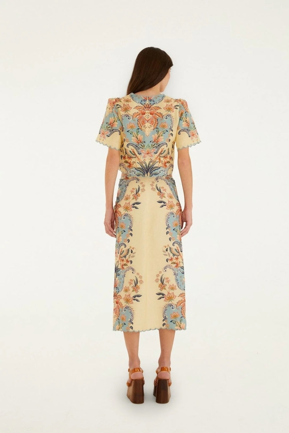 Boho Beauty Butter Midi Skirt
