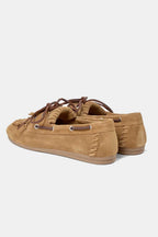 Magda Loafers in Tan Suede