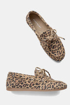 Marin Loafers in Leo Suede