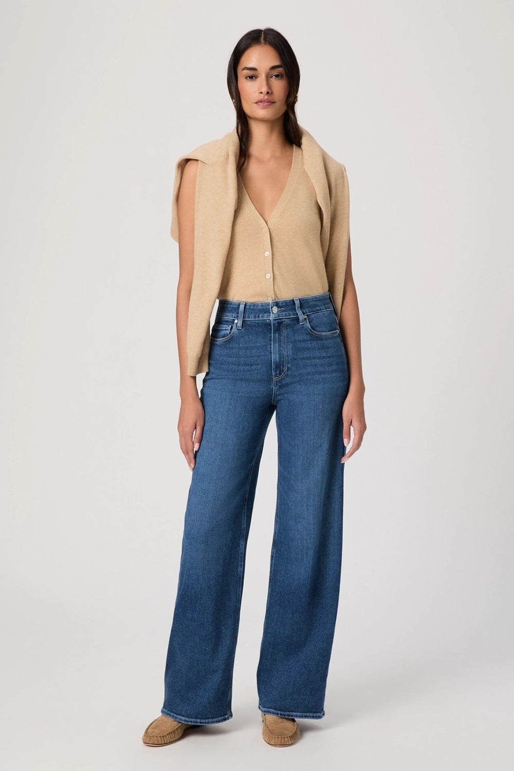 Anessa 31" Wide Leg Jean in Amalfi Tide