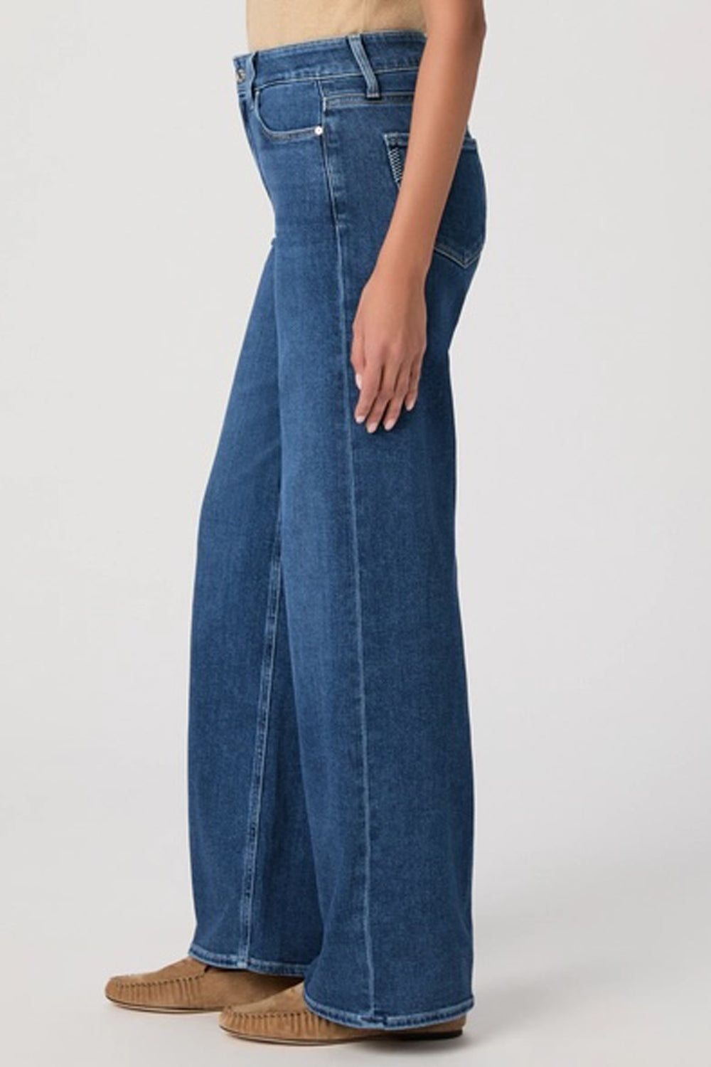 Anessa 31" Wide Leg Jean in Amalfi Tide