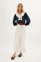 Crystal Skirt in Cream