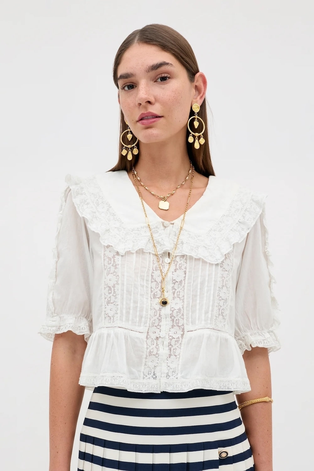 Ellery Top in White