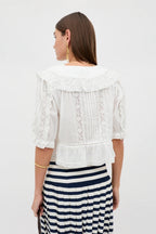 Ellery Top in White