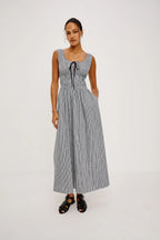 Jordie Dress in Black Gingham