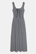 Jordie Dress in Black Gingham