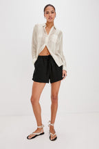 Jenner Shorts in Black