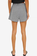 Jenner Shorts in Black Gingham