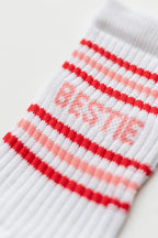 BESTIE Slogan Sports Socks