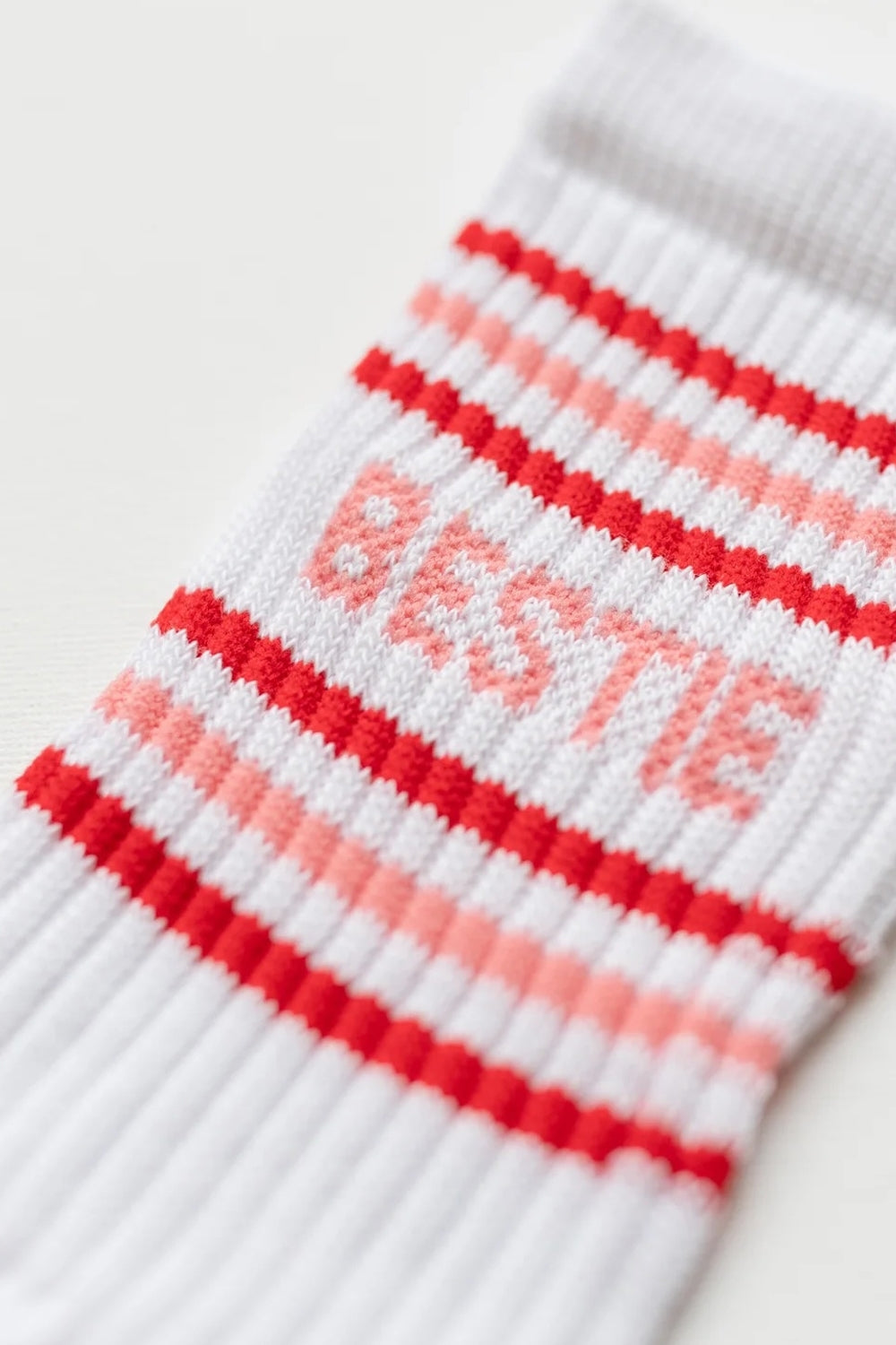 BESTIE Slogan Sports Socks