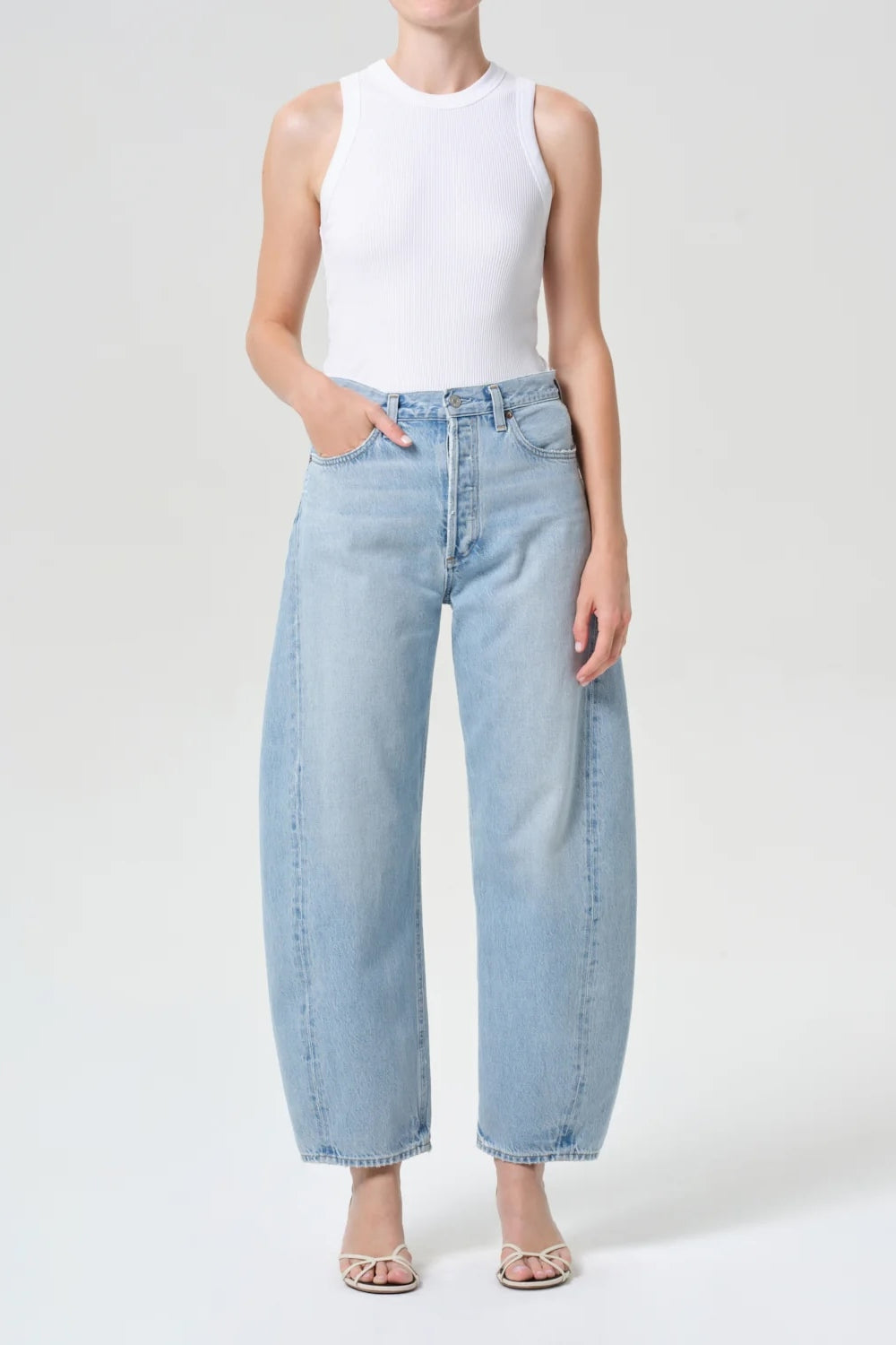 Luna Pieced Jean in Addition