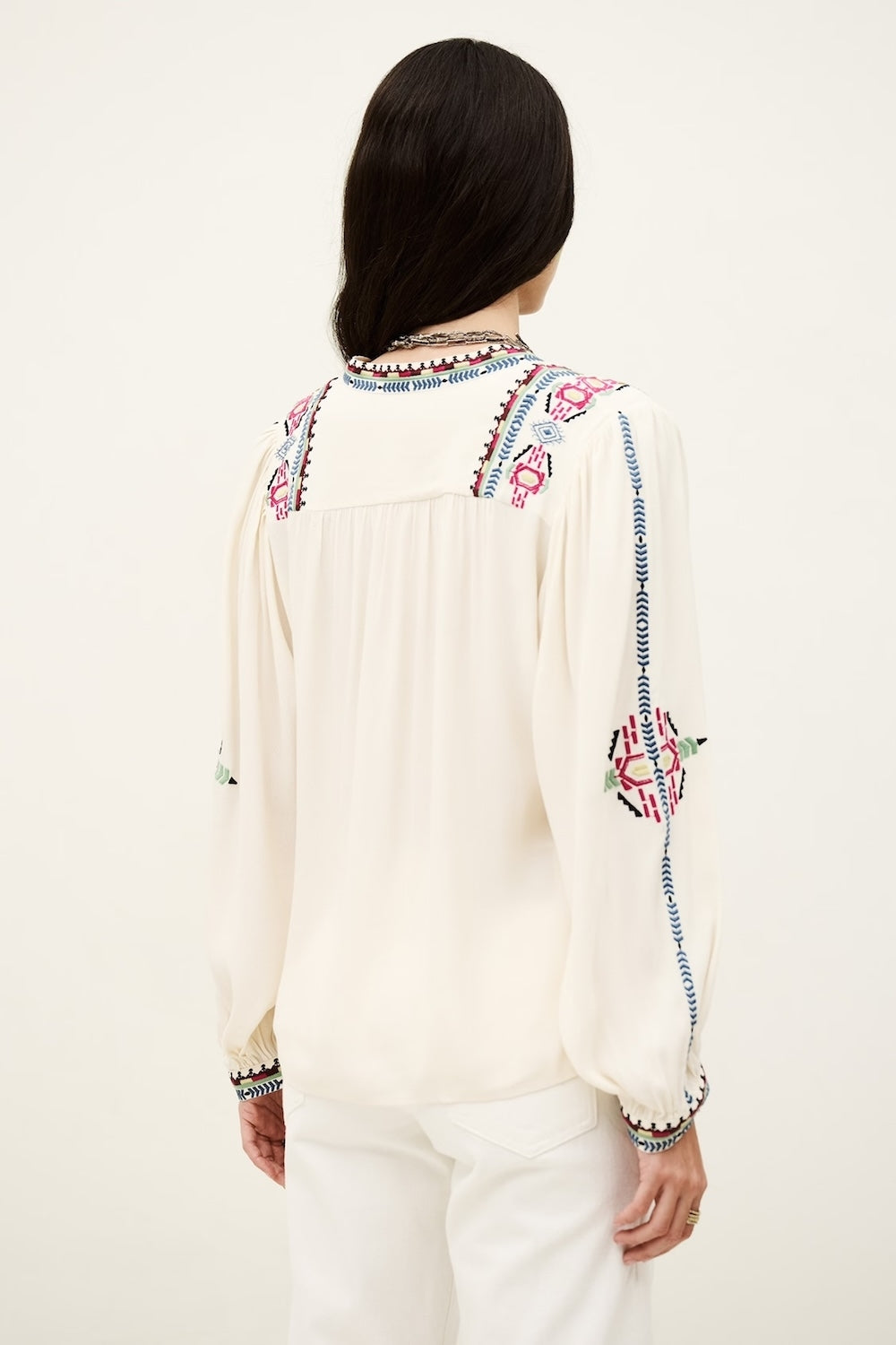Tilt Blouse in Ecru