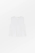 Pavlova Top in Optic White
