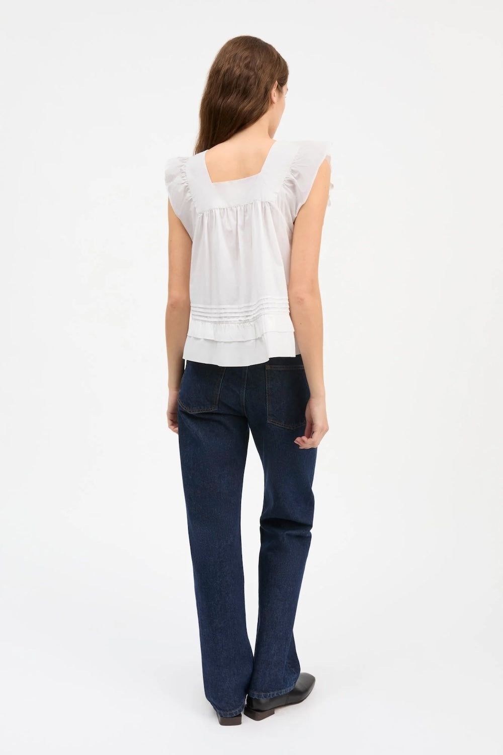 Alice Top in Optic White