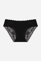 Eco Lace Knicker - Black