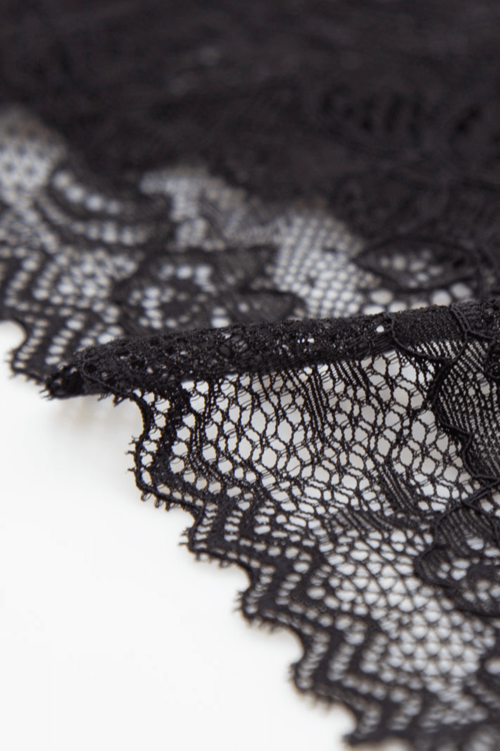 Eco Lace Knicker - Black