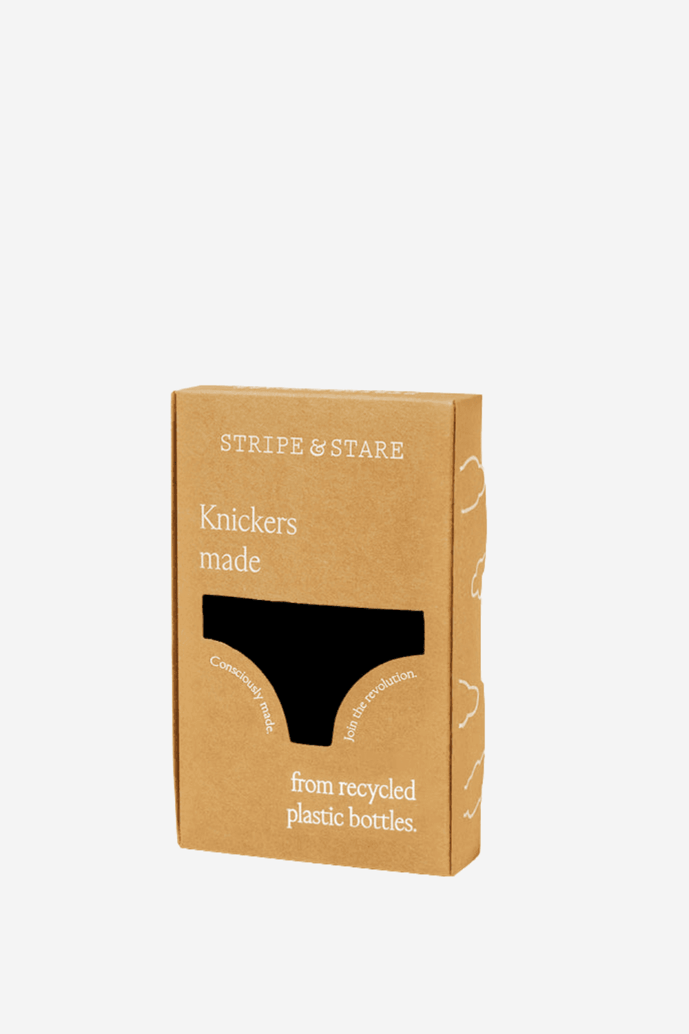 Eco Lace Knicker - Black