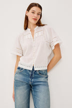 Alanis Blouse in White