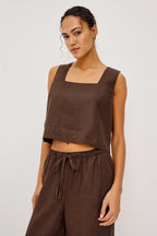 Akira Top in Espresso