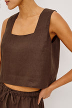 Akira Top in Espresso