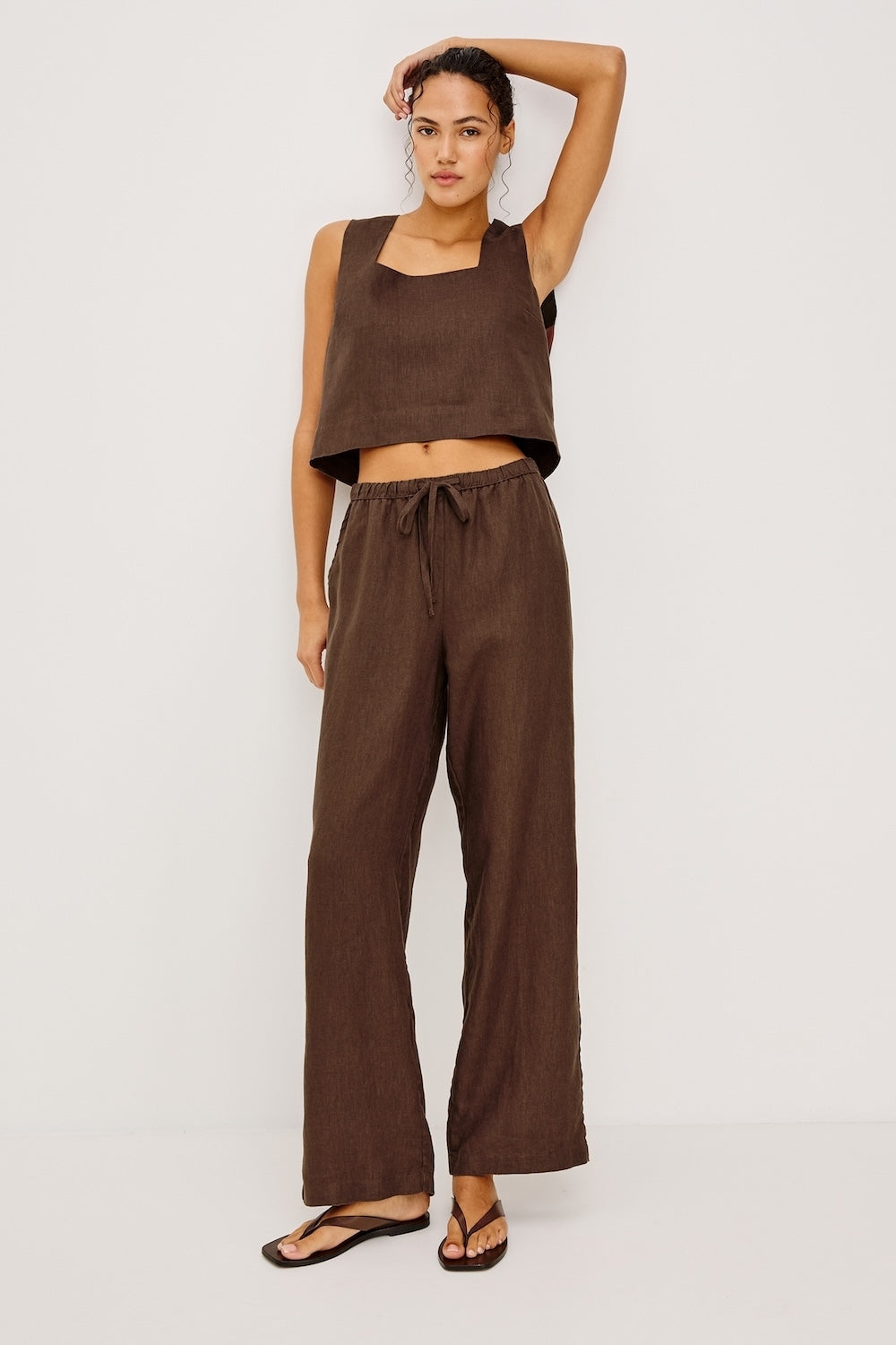Akira Top in Espresso