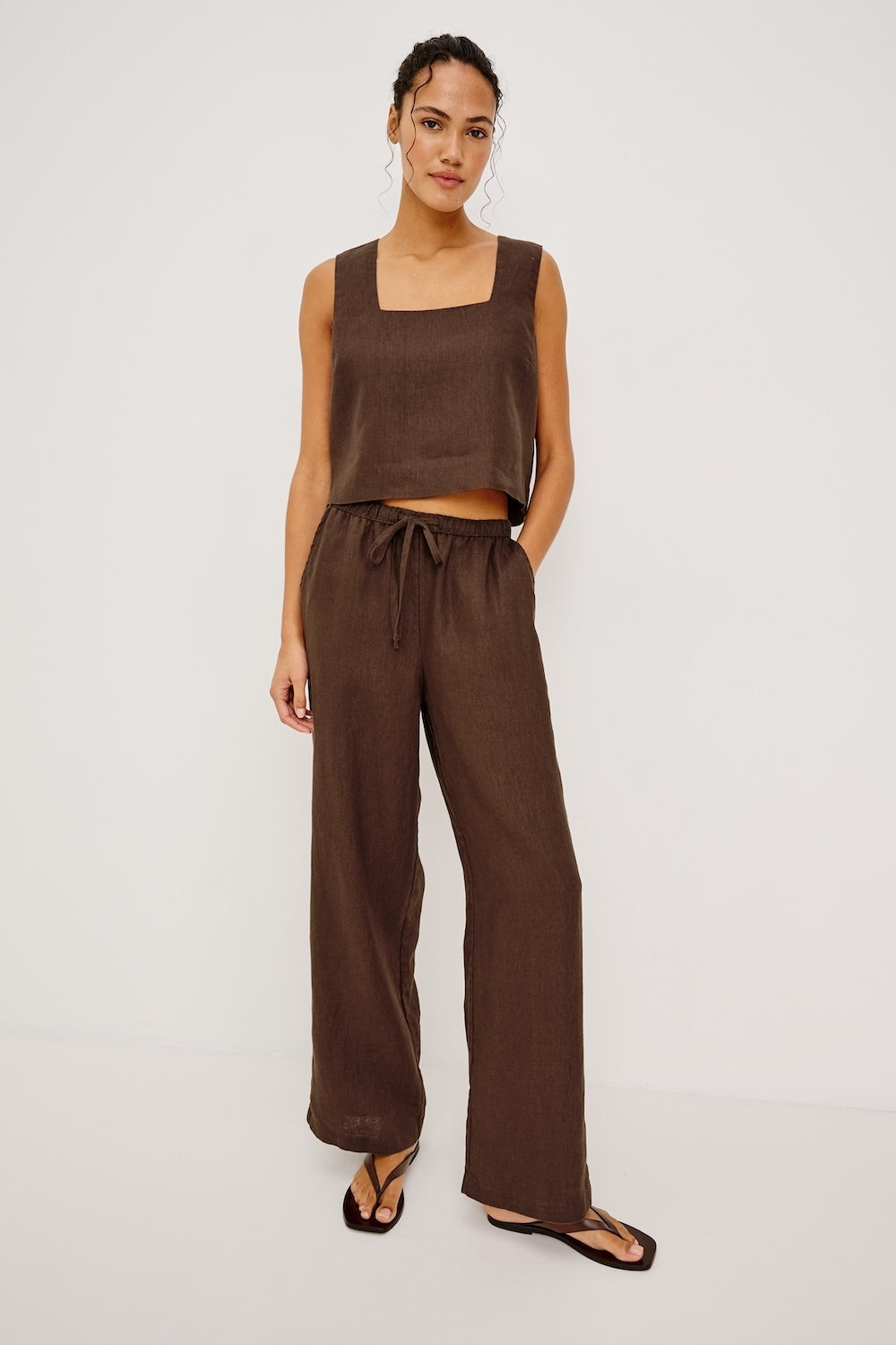 Akira Top in Espresso