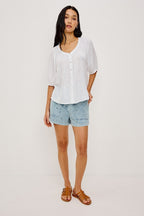 Rix Blouse in White