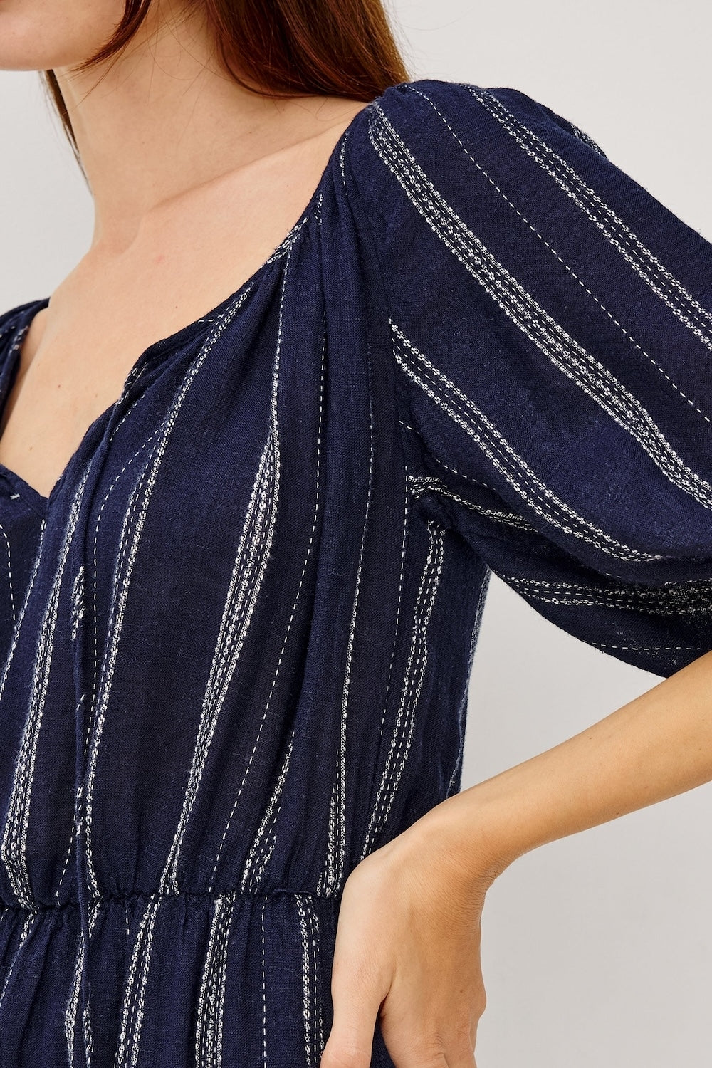 Saba Dress in Marina Stripe