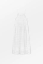 Fiore Strap Dress In Optic White