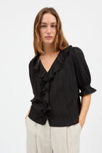 Clea Blouse in Black
