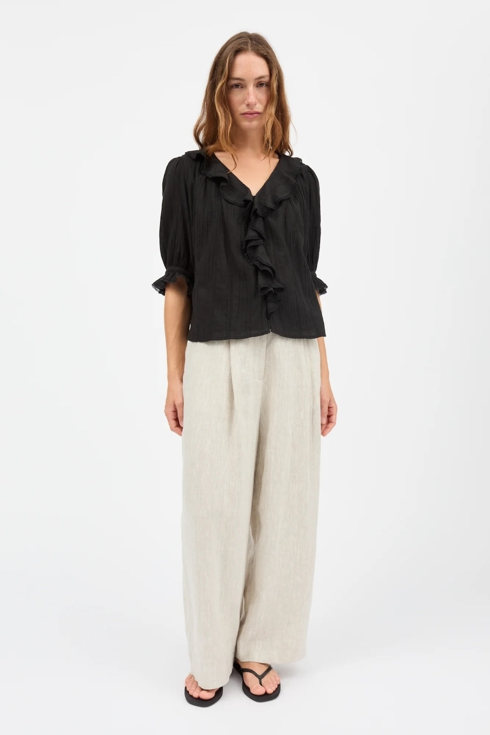 Clea Blouse in Black