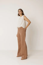 Cami Shirt in Ecru
